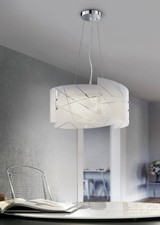 TRIO PENDELLEUCHTE GLAS LAMPE