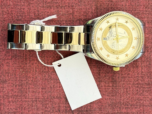 1euro münze herrenuhr - münze,