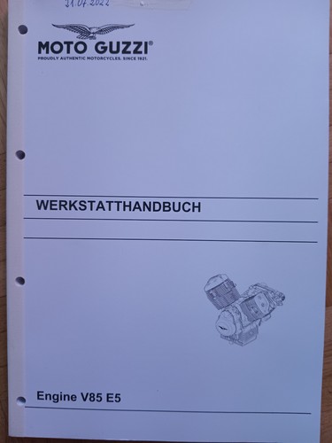 Moto guzzi werkstatthandbuch - moto,