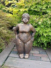Steinfiguren Dicke Frau Dame