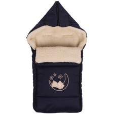 Lammwolle Winterfußsack Hörnchen Baby Fußsack Schlitten Kinderwagen Baby 40x90