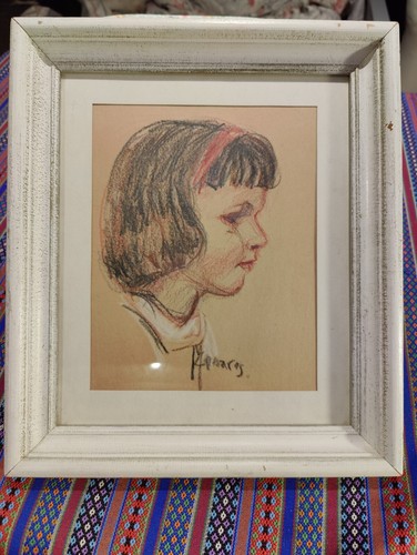Original kunst pastell - original,