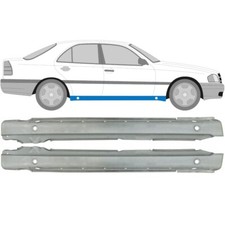 Für Mercedes C-Klasse W202 C202 1993-2001 Schweller Reparaturblech / Paar