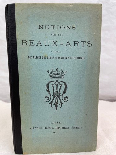 Notions sur les beaux - notions, beaux-arts,