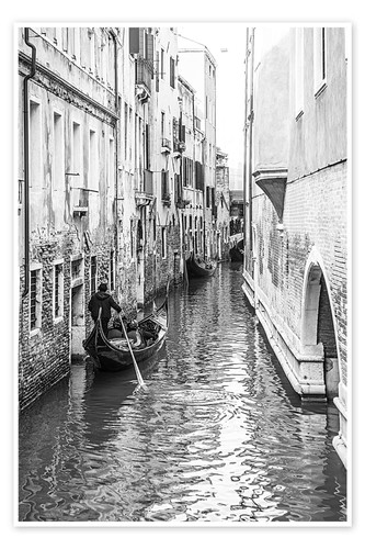 Poster gondel venedig - poster, in