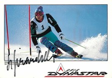 Marc Girardelli Ski Weltmeister 1989 Autogrammkarte Dynastar
