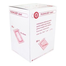 Noba Rudavlies-steril, 10 x 8 cm, 1 x 50 Stück, Wundpflaster Verbandpflaster