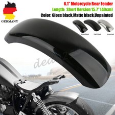 6.1'' Motorrad Heckfender Kotflügel Hinten Schutzblech Für Harley Bobber Chopper