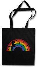 UNICORN II STOFFTASCHE Rainbow