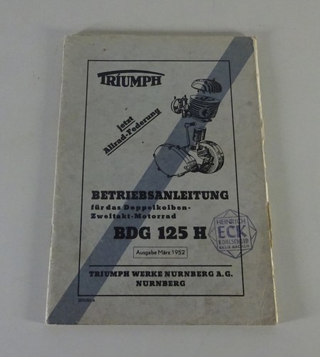 Betriebsanleitung triumph - betriebsanleitung,