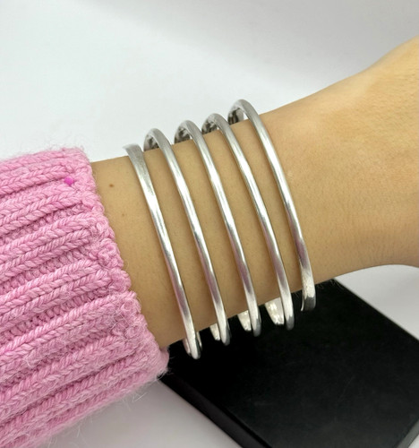 Vintage spiral armreif 925 - vintage,