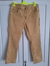 Neue strechjeans Curry gr 46