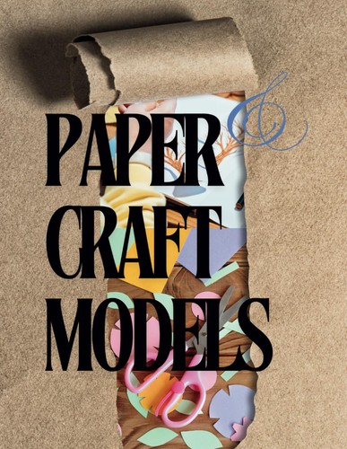 Papier modelle buch - 3d,
