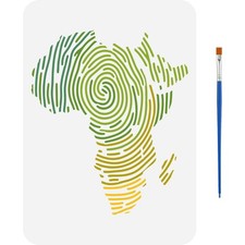 Malschablone Für Afrika