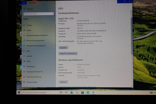 Laptop acer aspire - laptop,