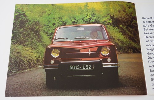 Renault oldtimer - renault, r8
