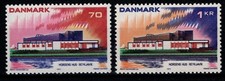 Dänemark Nr. 545-546 Haus des Nordens 1973 postfrisch