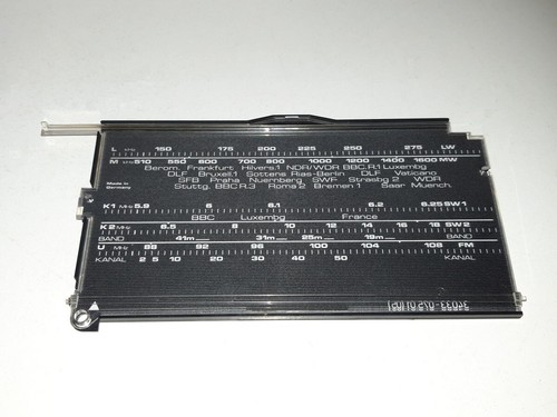 Skalenglas aus grundig c6500 - grundig,