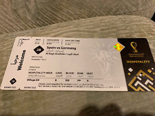 Top Ticket Hospitality Espana Spain vs Deutschland Fifa WORLD Cup Qatar 2022
