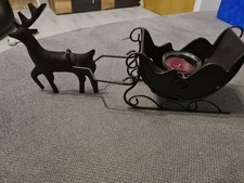 Schlitten Kerzenhalter