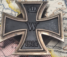 Eisernes Kreuz 1. Klasse 1914 Ek1 Orden Militaria Hersteller L/13 mit SCHRAUBE