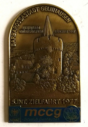 Plakette int zielfahrt - plakette, 5.