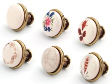 Porzellanknopf Möbelknopf