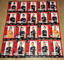 20 Autogrammkarten Eintracht