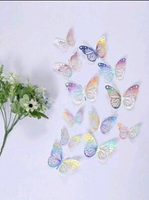 3D Schmetterlinge 12 Stück