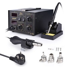 Lötstation Lötkolben Heißluftlötstation Station Entlötkolben Entlötstation 2 IN1