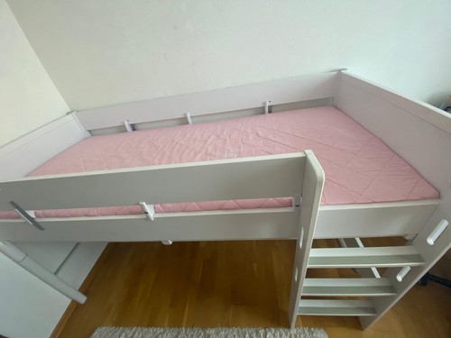 Paidi spiel hochbett weiss - weiss, ab