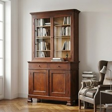 Antikes bücherregal louis - bücherregal,