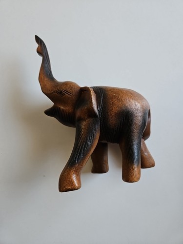 Teakholz elefant - teakholz,