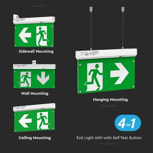 Notbeleuchtung schild led - schild,