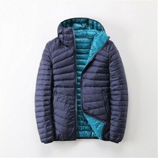 Damen Daunen Mantel mit Kapuze