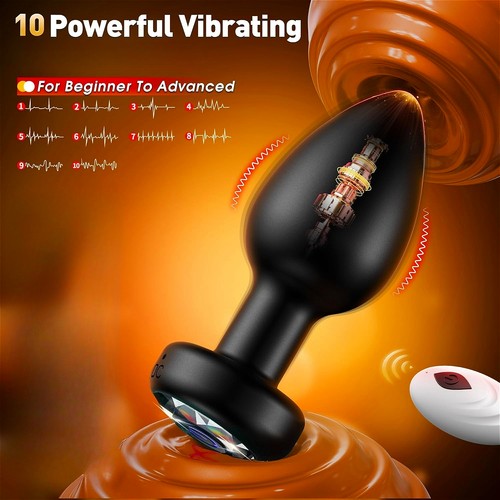 Anal plug vibrator klitoris - anal,