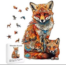 Fuchs Puzzle Holz, Holzpuzzle