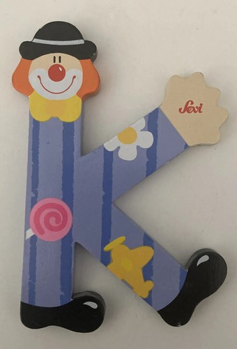 Sevi holz buchstaben clown - holz-buchstaben,