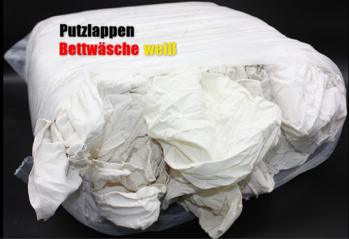 Putzlappen weiß bettwäsche - weiß,