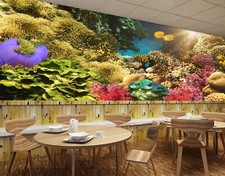 3D Farbe Koralle Fisch Q7784