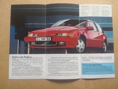 Volvo 480 turbo prospekt - turbo,