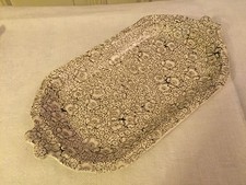 Teller Platte Schale Kammablage Wedgwood Kensington Chintz ca 26,5x14x3 cm