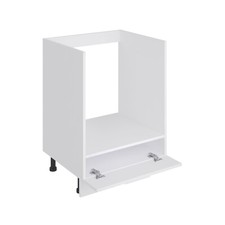 Herdumbauschrank ALINA 60 cm Küchenschrank Unterschrank Küche Weiß matt