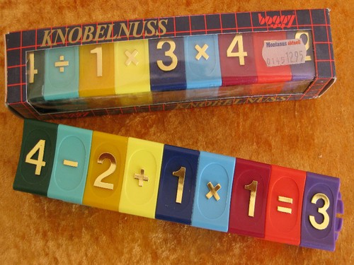 Knobelnuss wie ein - knobelnuss,