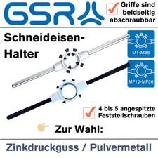 Schneideisenhalter Gewindeschneider Halter Schneideisen Druckguß / Pulvermetall