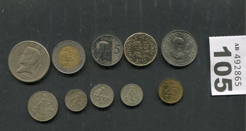 Lot münzen philippinen - lot, 10