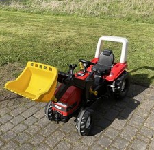 Trecker mit Gangschaltung und Frontlader