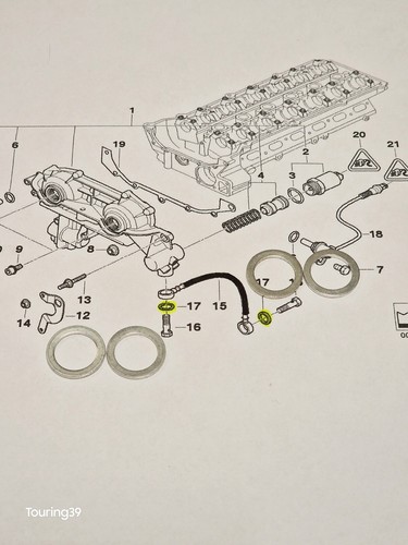 Bmw ring dichtring vanos - bmw, o-ring