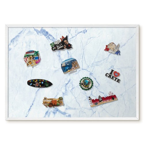 Magnetwand für reisemagnete - für,