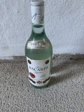 Bacardi Flasche NEU und UNGEÖFFNET Vintage 1 Liter